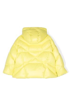 Yellow hooded puffer jacket KHRISJOY KIDS | KT2P17N0198201